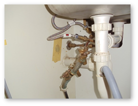 Plumbing disaster waiting to happen