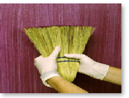 Wide wall texture effect